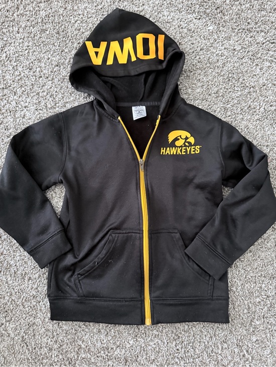 Rivalry Threads Other - Rivalry Threads Black & Gold Hawkeyes Kids Zip Hoodie